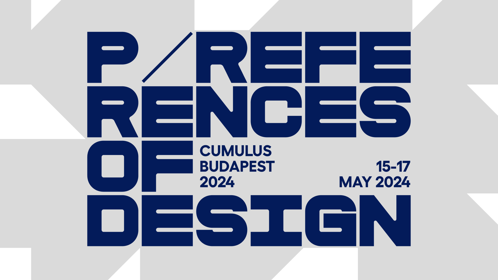 Cumulus Budapest 2024: P/References of Design