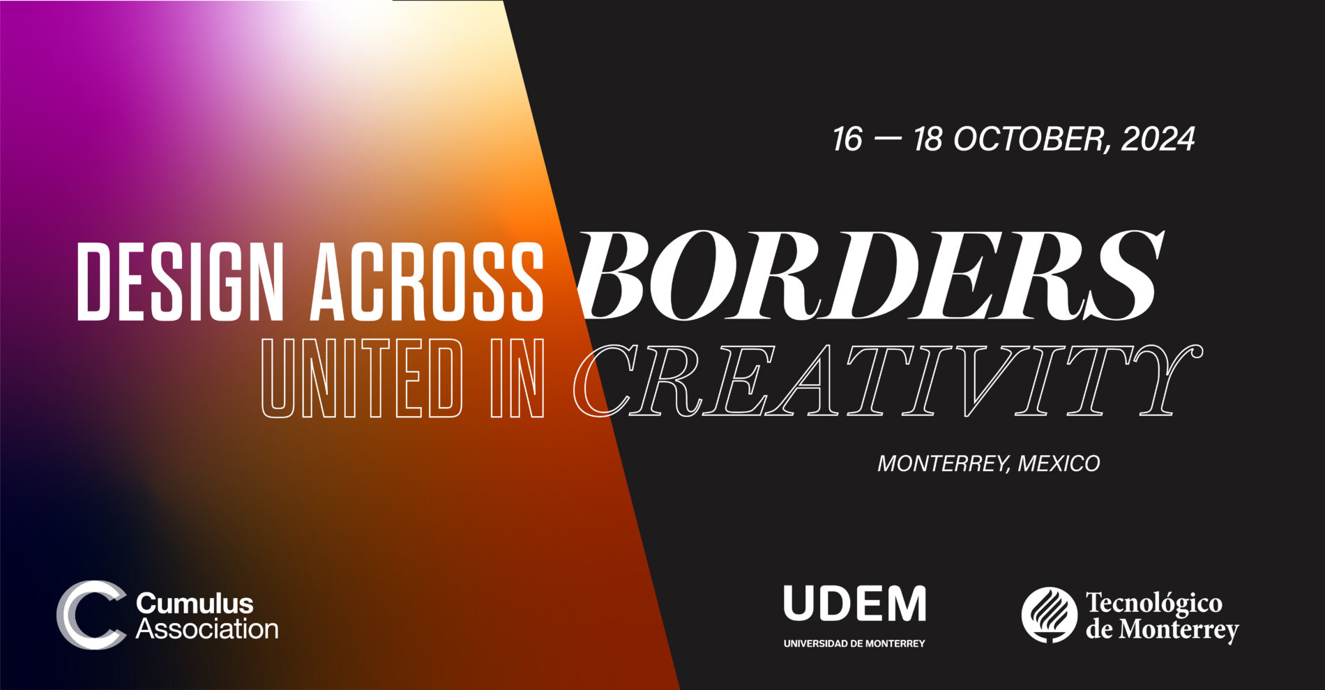 Cumulus Monterrey 2024 Design Across Borders: United in Creativity